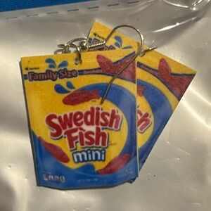 Swedish Fish Mini Earrings